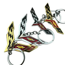 Load image into Gallery viewer, Chevrolet Corvette Metal Keychain
