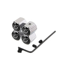 Load image into Gallery viewer, 4pcs Chevrolet Logo Anti-theft Tire Valve Caps
