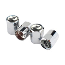 Load image into Gallery viewer, 4pcs Honda Wing Tire Valve Caps - White Black

