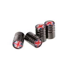 Load image into Gallery viewer, MINI Cooper Style Tire Valve Stem Caps Air Valve Covers (Set of 4)
