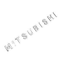 Load image into Gallery viewer, Mitsubishi Letters Emblem

