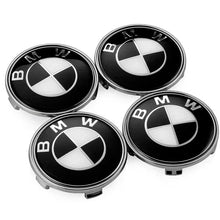 Load image into Gallery viewer, 4pcs 68mm BMW Wheel Center Caps-Different Colors
