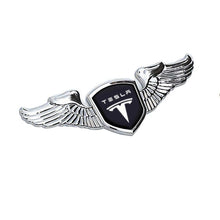 Load image into Gallery viewer, Tesla Logo Wings Front Hood Emblem
