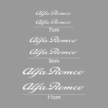 Load image into Gallery viewer, Set Alfa Romeo Wheel Brake Caliper Sticker
