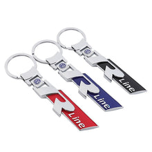 Load image into Gallery viewer, Volkswagen R-Line Metal Keychain
