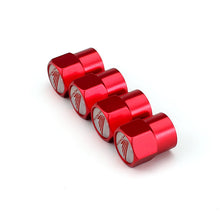 Load image into Gallery viewer, 4pcs Honda Wing Tire Valve Caps - White Wing
