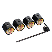 Load image into Gallery viewer, 4pcs Porsche Logo Anti-theft Tire Valve Caps
