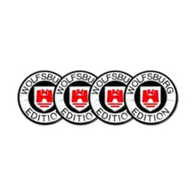 Load image into Gallery viewer, 4pcs 56mm Wolfsburg Edition Wheel Center Hub Stickers for Volkswagen
