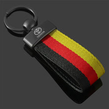 Load image into Gallery viewer, Volkswagen Logo Germany Flag Keychain
