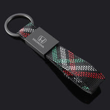 Load image into Gallery viewer, Honda Logo Braided Keychain
