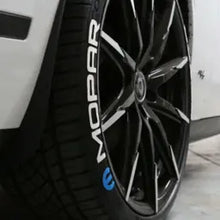Load image into Gallery viewer, 8pcs Mopar Letters Wheels Tire Stickers
