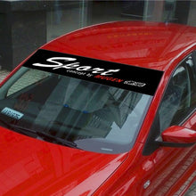 Load image into Gallery viewer, Powered By Honda Reflective Windshield Sticker
