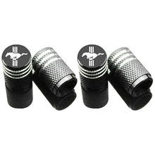 Load image into Gallery viewer, 4pcs Mustang Logo Tire Valve Stem Caps
