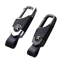Load image into Gallery viewer, Mercedes-Benz Metal Leather Keychain
