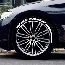 Load image into Gallery viewer, 8pcs Mustang Letter Wheels Tire Stickers
