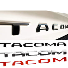 Load image into Gallery viewer, Tacoma Silver Trunk Emblem for Toyota
