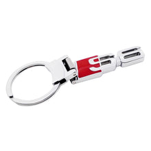 Load image into Gallery viewer, Audi S6 Metal Logo Keychain
