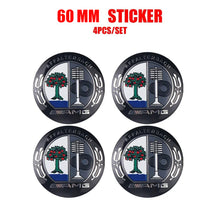Load image into Gallery viewer, 56/60/65/75mm Mercedes-Benz Wheel Center Hub Aluminum Stickers
