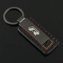 Load image into Gallery viewer, Volkswagen / Rline Logo Leather Keychain

