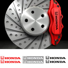 Load image into Gallery viewer, Set Honda Wheel Brake Caliper Sticker
