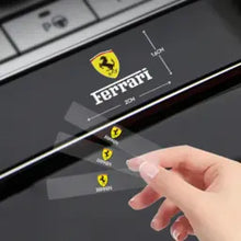 Load image into Gallery viewer, 4pcs/8pcs Ferrari Logo Metal Stickers
