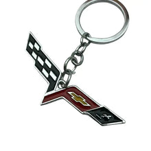 Load image into Gallery viewer, Chevrolet Corvette Metal Keychain
