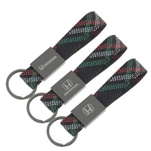 Load image into Gallery viewer, Honda Logo Braided Keychain
