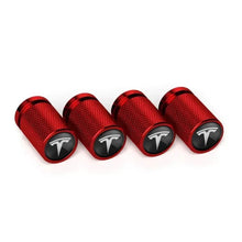 Load image into Gallery viewer, 4pcs Tesla Tire Valve Caps

