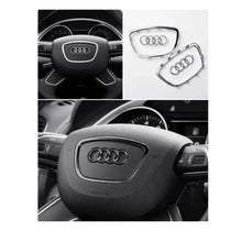 Load image into Gallery viewer, Audi Logo Steering Wheel Center Emblem Cover for Q3 Q5 Q7 2017-2024
