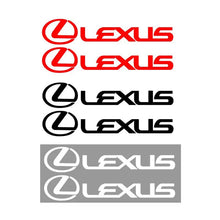 Load image into Gallery viewer, Set Lexus Wheel Brake Caliper Sticker

