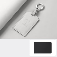 Load image into Gallery viewer, Tesla Card Holder Keychain- Variety of Colors
