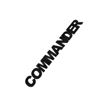 Load image into Gallery viewer, Commander Logo Emblem

