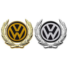 Load image into Gallery viewer, Volkswagen Emblem Silver/Gold
