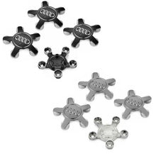 Load image into Gallery viewer, 4pcs 135mm Audi Logo Wheel Center Hub Caps-Part Number: 4L0601165D
