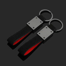 Load image into Gallery viewer, Audi RS / Sline Logo Leather Keychain
