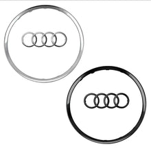 Load image into Gallery viewer, Audi Logo Steering Wheel Center Emblem Cover for A6 2016-2018, A4 2013-2016,Q5 2013-2018,Q7 2013-2018,A3 2014-2016,Q3 2012-2018,A7 2011-2017,A5 2012-2016

