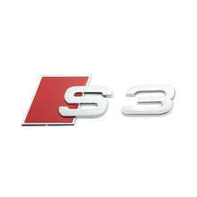 Load image into Gallery viewer, Audi S series Car Fender Trunk Rear Logo Sticker ABS
