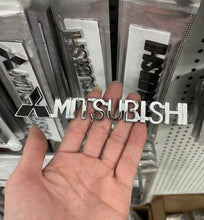 Load image into Gallery viewer, Mitsubishi Letters Metal Emblem

