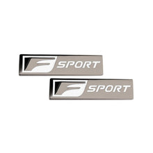 Load image into Gallery viewer, 2pcs 2.2 inch Lexus F Sport Emblems
