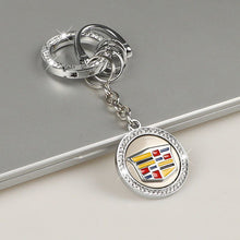 Load image into Gallery viewer, Cadillac Metal Logo Keychain
