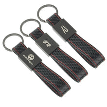 Load image into Gallery viewer, Volkswagen Logo Leather Keychain
