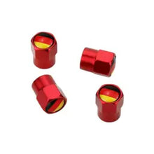 Load image into Gallery viewer, 4pcs Tire Valve Caps with German flag

