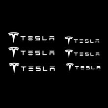 Load image into Gallery viewer, 6pcs Tesla Brake Caliper Vinyl Decals
