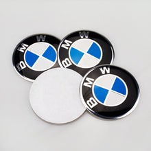 Load image into Gallery viewer, 4pcs 56mm BMW Logo Wheel Center Stickers
