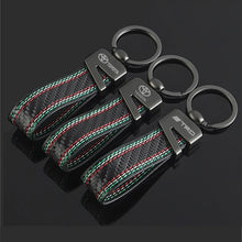 Load image into Gallery viewer, Toyota / TRD Logo Leather Keychain
