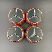 Load image into Gallery viewer, 4pcs Mercedes-Benz 75mm Wheel Center Caps
