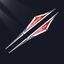 Load image into Gallery viewer, 2pcs Audi Sline Quattro Fender Emblem
