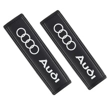 Load image into Gallery viewer, 2pcs Audi / Sline Logo Seat Belt Pads

