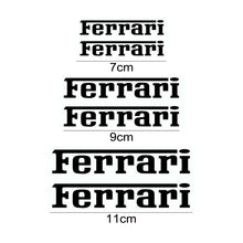 Load image into Gallery viewer, Set Ferrari Wheel Brake Caliper Sticker
