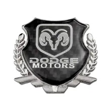 Load image into Gallery viewer, Dodge Motors Carbon Shield Logo Emblem
